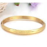 Durable in Use Male 18K Gold-Plated Bangle
