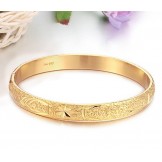 Quality and Quantity Assured 18K Gold-Plated Bangle 