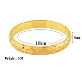 World-wide Renown Female 18K Gold-Plated Bangle 