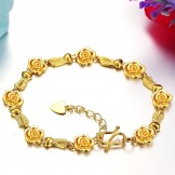 High Quality Female 18K Gold-Plated Bracelet