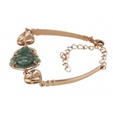 Reliable Quality The Jade Buddha 18K Gold-Plated Bracelet 