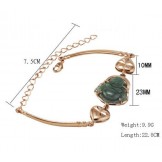 Reliable Quality The Jade Buddha 18K Gold-Plated Bracelet 