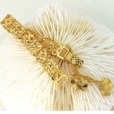 Durable in Use Female 18K Gold-Plated Bracelet 