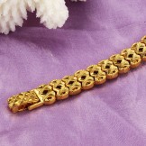 Reliable Reputation Female 18K Gold-Plated Bracelet