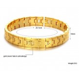 Well-known for Its Fine Quality Female 18K Gold-Plated Bracelet 