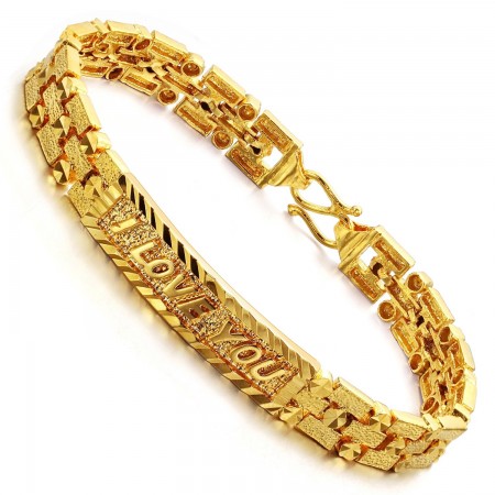 High Quality Female 18K Gold-Plated Bracelet 