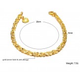 Quality and Quantity Assured Female ELegant 18K Gold-Plated Bracelet