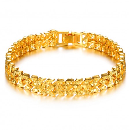 Superior Quality Female 18K Gold-Plated Bracelet 