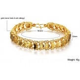 Easy to Use Female Sweetheart 18K Gold-Plated Bracelet 