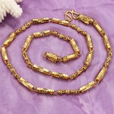 Quality and Quantity Assured Female 18K Gold-Plated Necklace 