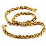 Reliable Quality Female Roll Type 18K Gold-Plated Necklace 