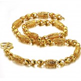 World-wide Renown Female Hollow 18K Gold-Plated Necklace