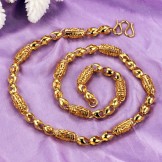 World-wide Renown Female Hollow 18K Gold-Plated Necklace