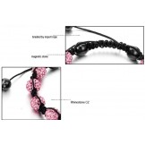 Stable Quality Female Ball Shape Crystal Drill Bracelet