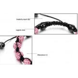 Selling Well all over the World Female Ball Shape Crystal Drill Bracelet 