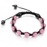 Selling Well all over the World Female Ball Shape Crystal Drill Bracelet