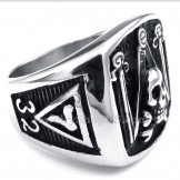Titanium Masonic Ring