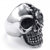 Titanium Skull Ring