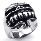 Titanium Skull Ring