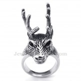Titanium Deer Ring