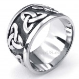 Titanium Irish Knot Ring