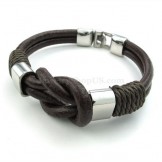 Hot Sale Titanium Leather Bracelets