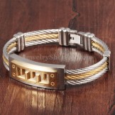 Online Classical Men's Titanium Bracelet N784