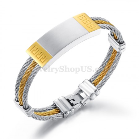 Exquisite Men's Titanium Bracelet C755