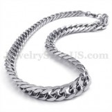 Hot Sale Silver Men's Titanium Necklace Chain
