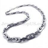 Elegant Men's Titanium Necklace Chain