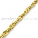 Hot Sale Gold Men's Titanium Necklace Chain
