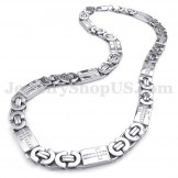 Fashion Men's Titanium Necklace Chain