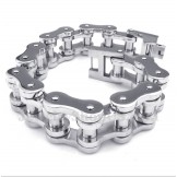 Men's Titanium Bicycle Chain Bracelet