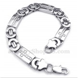 Men's Titanium Cross Bracelet