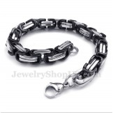 Men's Titanium Black Bracelet