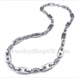 Men's Titanium Cylinder Necklace