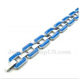 Men's Titanium Blue Bracelet