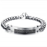 Men's Titanium Couple's Bracelet