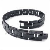 Men's Titanium Magnet Black Bracelet