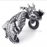 Men's Titanium Casted Dragon Bracelet