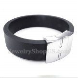 Men's Leather Magnet Bracelet