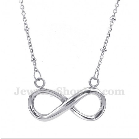 Men's Titanium Infinity Symbol Necklace