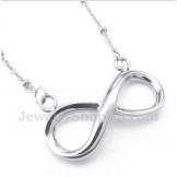 Men's Titanium Infinity Symbol Necklace