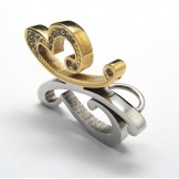 Butterfly Titanium Pendant - Free Chian