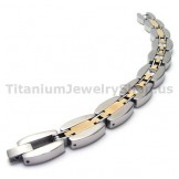 Mens Titanium Bracelet with Diamonds 18514
