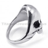 Titanium Skull Ring 19227