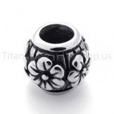 2012 New Classical Printed Pattern Titanium Pendant 20120