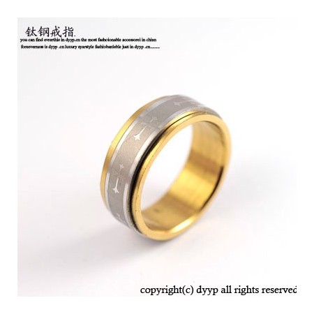 Titanium Cross Ring