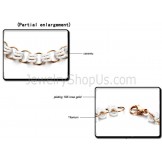 White Ceramic Circle Bracelet C431