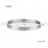 Tatanium "Ture Love Forever" Couple Bangles with Rhinestones C861